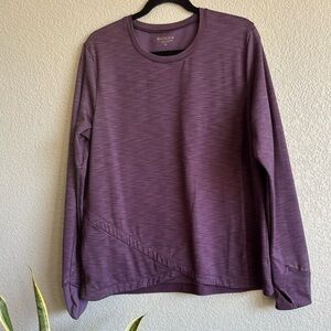 Athleta purple pull over